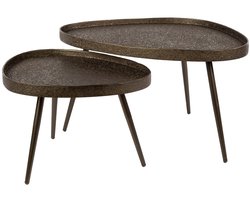 AnLi Style Salontafel Contour driehoekig set/2