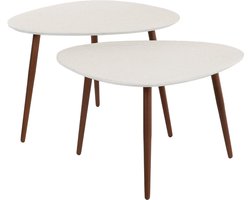 AnLi Style Salontafel set/2 driehoekig stone