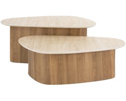 AnLi Style Salontafel set/2 Romano driehoekig