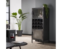 AnLi Style Wijnkast Ruff metal