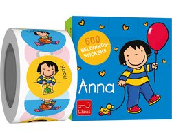 Anna beloningsstickers. 3+