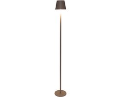 Anna Collection Portable lamp staand Ambiance - beige/zand - 120 cm - aanraaksensor - draadloos/oplaadbaar met USB - binnen/buiten
