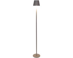 Anna Collection Portable lamp staand Ambiance - wit - 120 cm - aanraaksensor - draadloos/oplaadbaar met USB - binnen/buiten