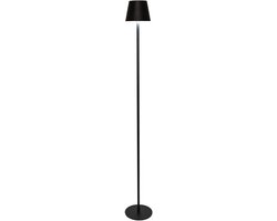 Anna Collection Portable lamp staand Ambiance - zwart - 120 cm - aanraaksensor - draadloos/oplaadbaar met USB - binnen/buiten