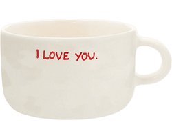 Anna + Nina - I Love You cappuccino mok - Mokken