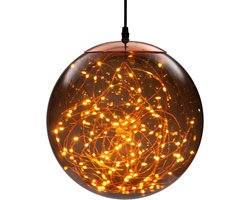 Anna's Collection - Smokey Ball met LED 'Magique' (Ø18cm)