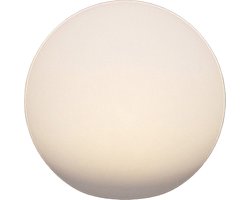 Anna's Collection Solar bol lamp - kunststof - D25 cm - warm wit - tuinverlichting