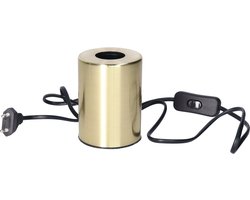 Anna's Collection Tafellamp Goud - goud - 7.5 x 7.5 x 10 cm - Leeslampje - Designlamp