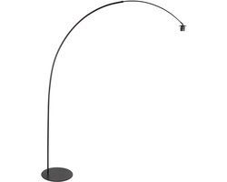 Anne Lighting - vloerlamp - Curve - zwart - metaal - losse armatuur - E27 - 4219ZW