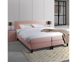 Anno 1588 Comforta Boxspringset - Pocketvering - Oud Roze - 140x200 - Inclusief dekbed + 2 kussens
