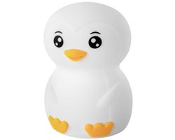 Ansmann Nachtlamp Kinderkamer Penguin Zeven Kleuren Oplaadbaar Automatisch Uit