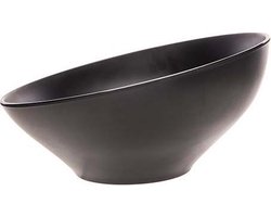 Anthony Unbreakable Salad Bowl Black 28,5x28,5xh14cm Melamine Matt