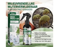 Anti Huisstofmijt Spray – Natuurlijke Mijt & Bedwantsen Spray – Voor Matras, Beddengoed & Bank – 100ml