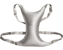 Anti-Rimpel Borstkussen – Zijslaper Kussen, Borst Kussen, Décolleté Gladmaker & Rimpelpreventie voor Borst, Comfortabel Beauty Slaapkussen voor Nachtelijk Gebruik - Zilver