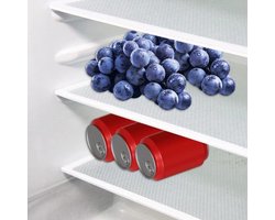 Anti-schimmelmat voor koelkast - Set van 8 - 29 x 45 cm - Wasbaar - Voor kasten, tafels, laden - Keuken accessoires