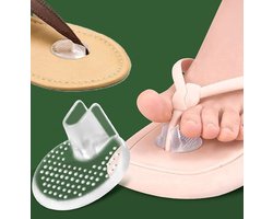 Anti-Slip Gel Teenbeschermer Voor Slippers | Transparant | Siliconen Gel Kussen | Comfortabel & Onzichtbaar | 1 Paar