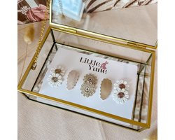 Anti Slip haarspeldjes | Haarspeldjes babymeisje - Nude | Senna