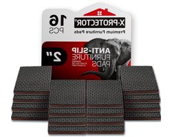 Anti-slip meubelkussens - X-PROTECTOR PREMIUM 16 stuks - voetjes meubelpoten - meubelgrijper - zelfklevend - rubber - vloerbescherming - meubelonderlegger