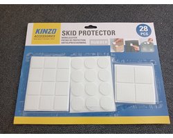 Anti-Slip Meubelonderzetters - Rubber - 28 stuks - Meerdere vormen - Anti-kras meubels - Vloerbescherming Rubber