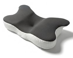 Anti Snurk Kussen – Vlinderkussen – Anti Snurk – 6D Memory Foam – Duurzaam – Orthopedisch & Ergonomisch Hoofdkussen – Nek & Schouder Ondersteuning – Slaapkussen voor Zijslaper en Rugslaper – Bewalker