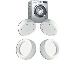 Anti-vibratie voeten voor wasmachine en droger - Set van 4 rubberen pads, geluidsdempende schokdempers