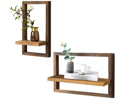 Antiek houten rek - multifunctioneel - 1 stuk - massief hout