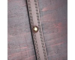 Antieke houten kist - Grote interne capaciteit - Sterke draagcapaciteit - Retro nostalgische koffer voor huisdecoratie - Woonkamer thuis hotel - Vintage opbergkist met hoge capaciteit.