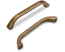 Antieke Kast Handgrepen - Vintage Meubilair - 6 Stuks - Zink Legering