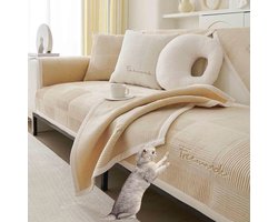 Antislip bankhoes voor L-vormige en hoekbanken – Bescherming tegen honden en katten – Duurzame bankbeschermer, 1-4-zits