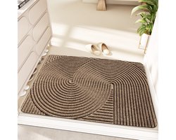 Antislip buiten deurmat - Weerbestendige en stofdichte mat - Entree- en balkon deurmat voor buiten - Slijtvaste deurmat - Geschikt voor binneningangen, voordeuren en gangen - 45x75 cm