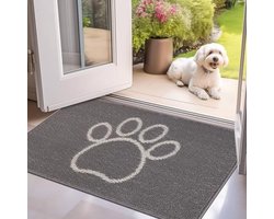 Antislip Deurmat voor Binnen en Buiten - Wasbare Rubber, 60 x 90 cm, Vloerkleed voor Voordeur, Keuken en Slaapkamer
