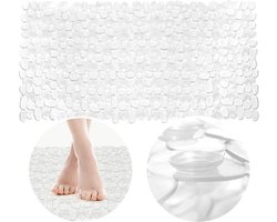 Antislip Douchemat Transparante 70x35 cm - Badmat - Badkamermat - Mat voor Bad & Douche