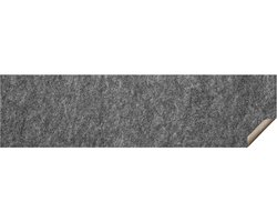 Antislip Tapijtonderlegger, 63,5x249,6 cm 0,6 cm dik - Rubber Met Vilt - Kleine Dekking 1-2 m² - Beschermend En Dempend