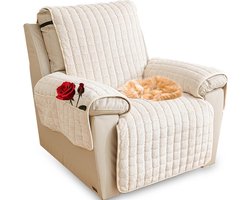 Antislip Verdikte Flanel Fauteuilhoes voor Ligstoel - Zacht en Warm