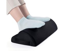 Antislip voetensteun kussen van schuim - halve cilinder - bureau voetkussen met hoge dichtheid - verbeterde houding