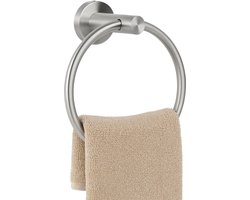 Antusias® Embrace Series - Handdoekhouder - Moderne Handdoekring - RVS - Ø14.5cm - Badkamer en Toilet