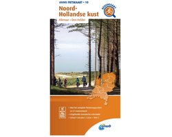 ANWB Fietskaart - Fietskaart Noord-Hollandse kust 1:66.666