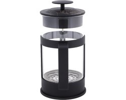 Any Morning FY04 - French Press Koffiemaker - Espresso Maker - Aeropress - Koffiepers - Koffiepot - RVS en kunststof - Cafetiere - Voor Koffie & Thee - Borosilicaatglas - 350 ml