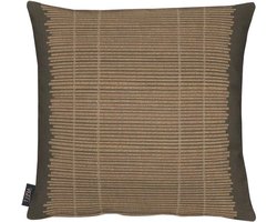 Apelt kussenhoes - polyester - goud/zwart, 46 x 46 x 0,4 cm