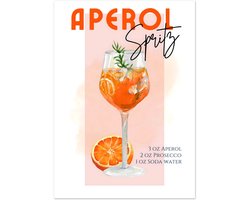 Aperol Spritz - Pink poster 50x70 cm