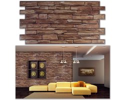 ApexArte® 3D Wandpanelen - Behang - Plaktegels