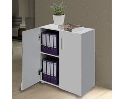 ApexArte® Boekenrek - Boekenplank - Opbergrek - Wit