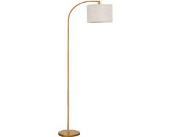 ApexArte® Booglampen Staand Vloerlamp - Vloerlampen Woonkamer - Goud