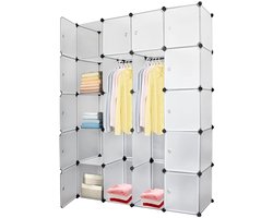 ApexArte® Dressing Kasten - Kledingkast - Kledingkasten Slaapkamer - Organizer