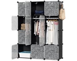 ApexArte® Dressing Kasten - Kledingkast - Kledingkasten Slaapkamer - Organizer
