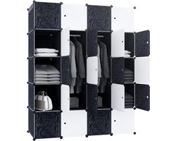 ApexArte® Dressing Kasten - Kledingkast - Kledingkasten Slaapkamer - Organizer