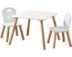 ApexArte® Kinderbureau - Kindertafel voor Jongen en Meisje - Tekentafel met Stoeltjes - Verstelbaar