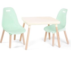 ApexArte® Kinderbureau - Kindertafel voor Jongen en Meisje - Tekentafel met Stoeltjes - Verstelbaar