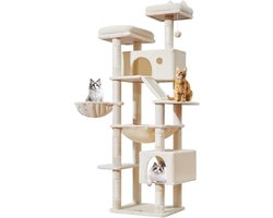 ApexArte® Krabpaal Voor Grote Katten - Krabton - Kattenboom - Kattenhuis