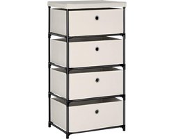 ApexArte® Ladenkastje - Ladeblok Bureau Organizer - Archiefkast - Gebroken Wit